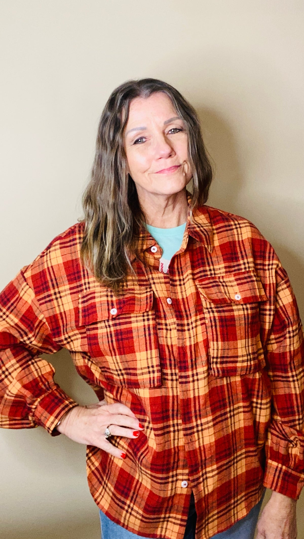 11-10730 Rust Emmi Top-Shirt-Broken Boutique-Palestine-TX
