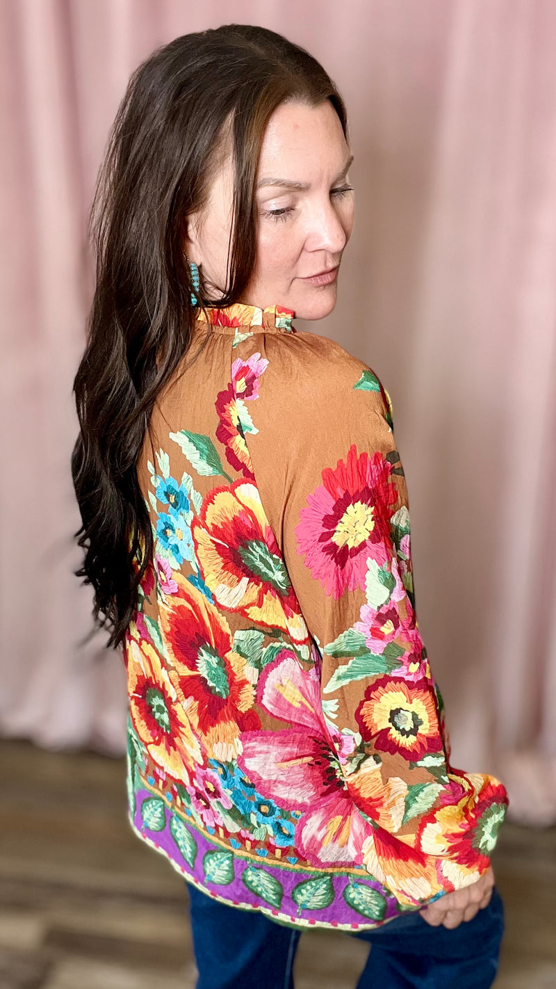 Fleur Frenzy Blouse
