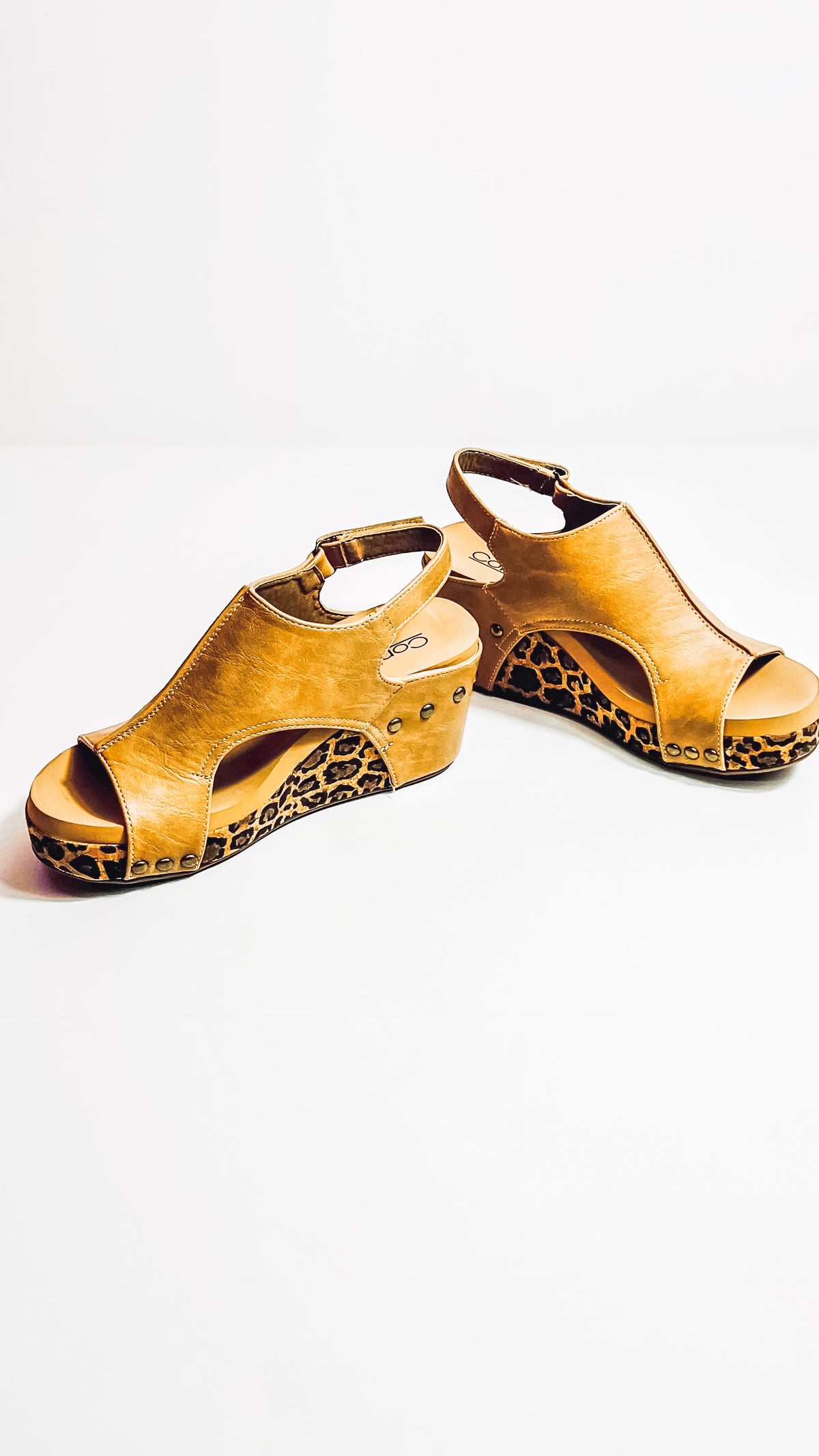 2- Taupe Leopard Carley Corkys Wedge-Shoes-Broken Boutique-Palestine-TX