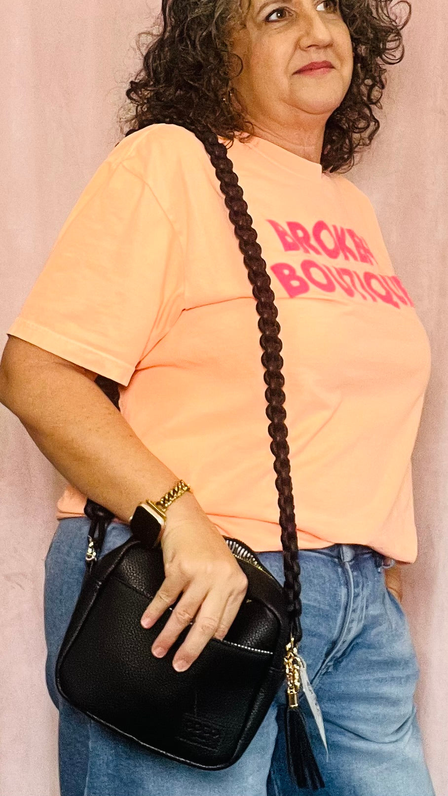 Braided Edge Crossbody