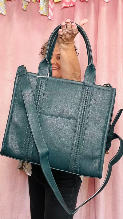 Uptown Stitched Tote
