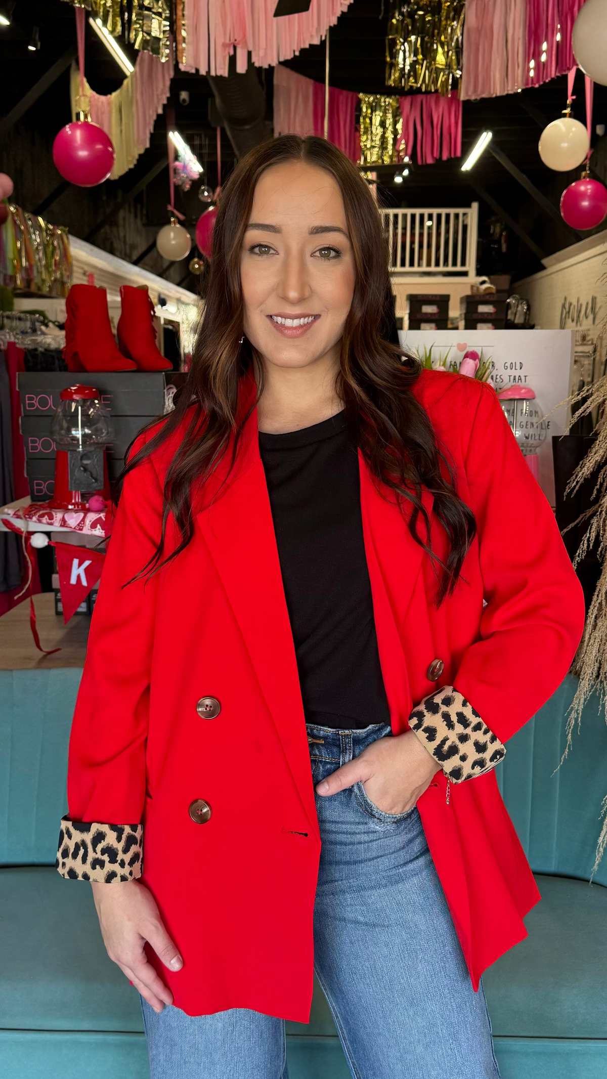 1-21241 Red Hope Blazer-Blazer-Broken Boutique-Palestine-TX