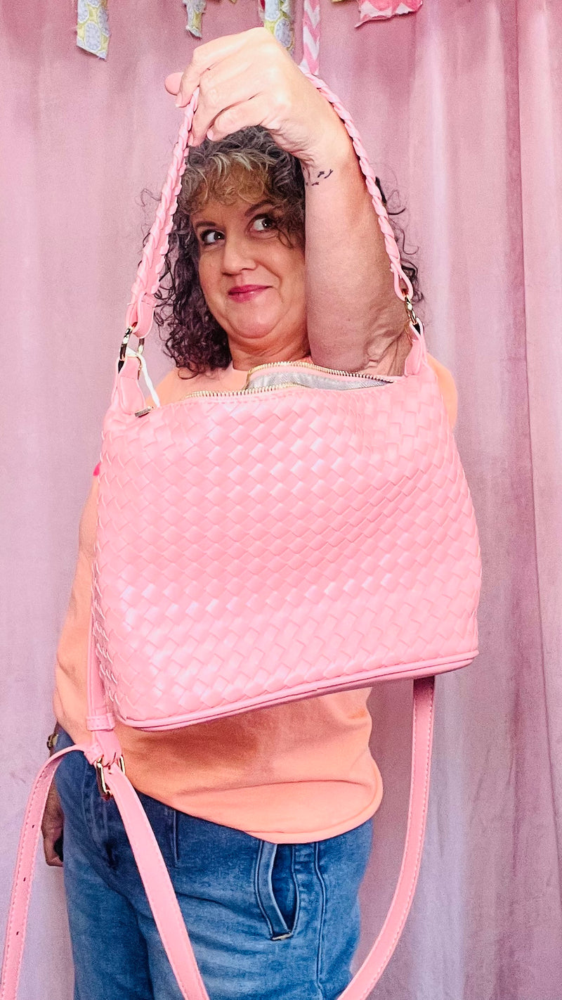 Bubble Gum Bliss Shoulder Bag