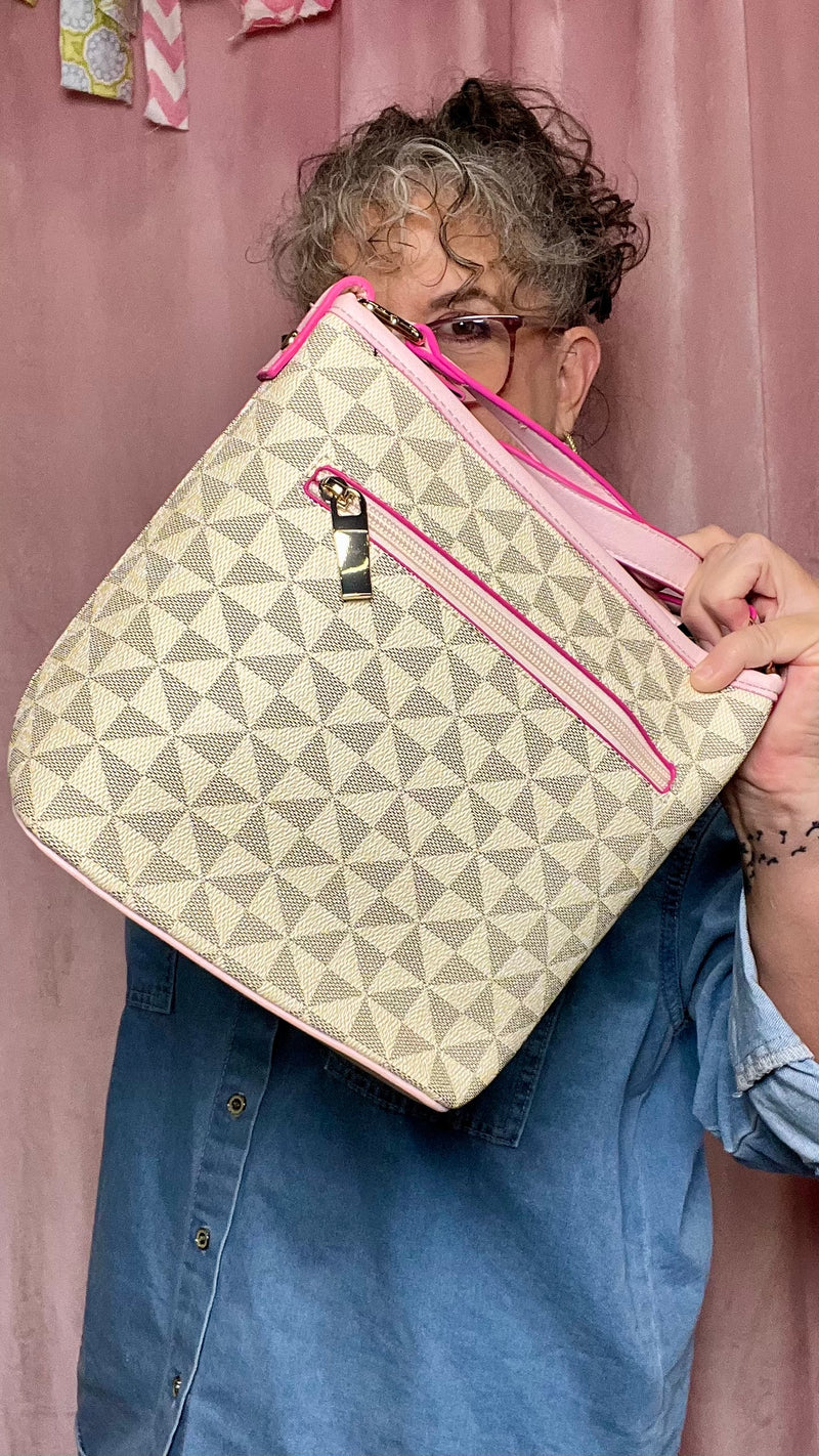 The Pink Edge Crossbody