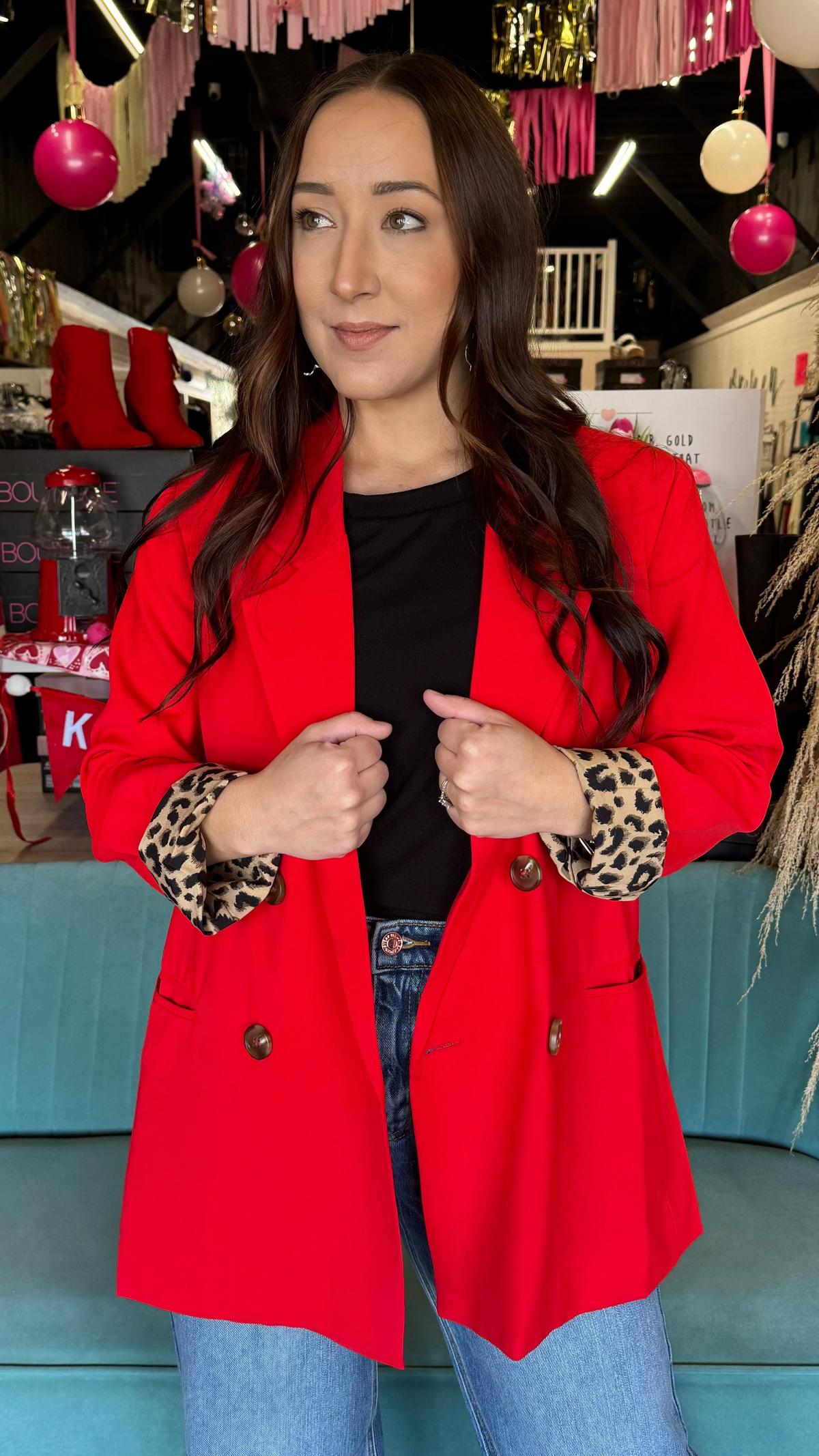 1-21241 Red Hope Blazer-Blazer-Broken Boutique-Palestine-TX