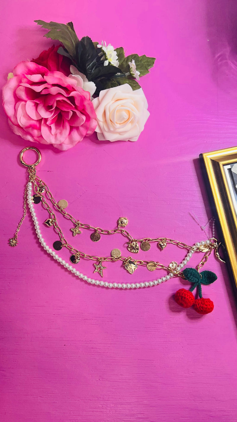 Cherry On Top Charm Chain