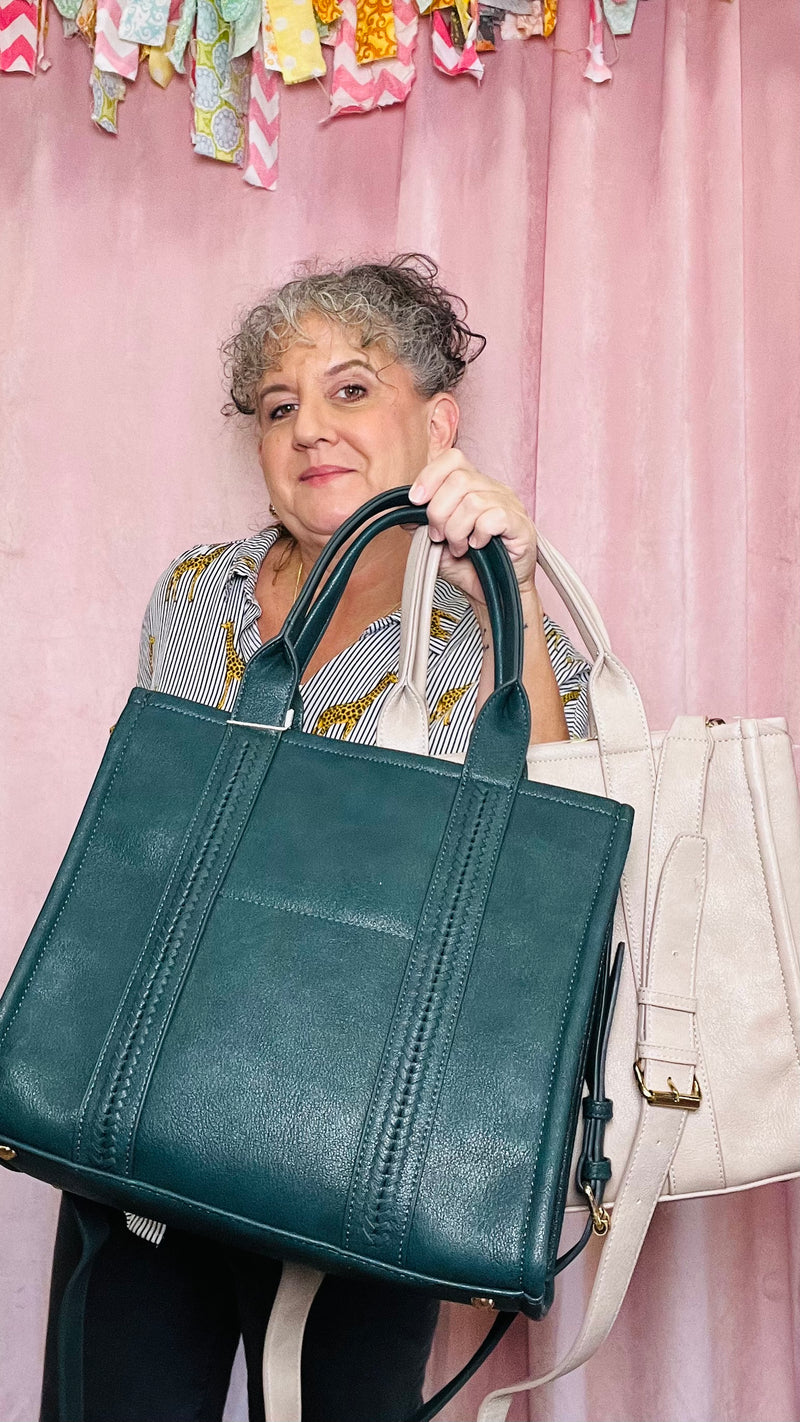 Uptown Stitched Tote