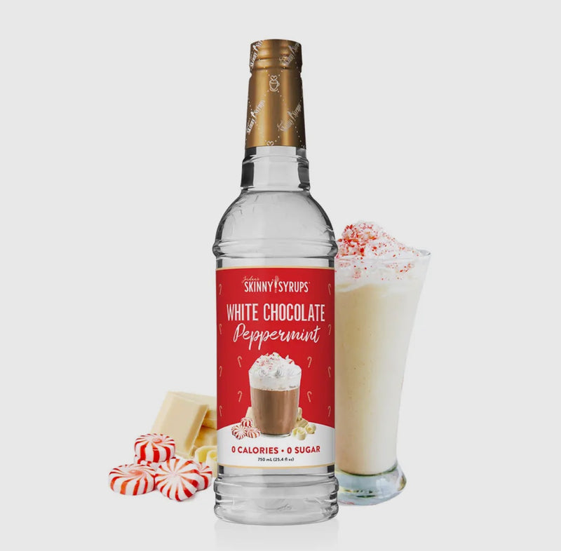 04024 Skinny Syrup-White Chocolate Peppermint-Broken Boutique-Palestine-TX