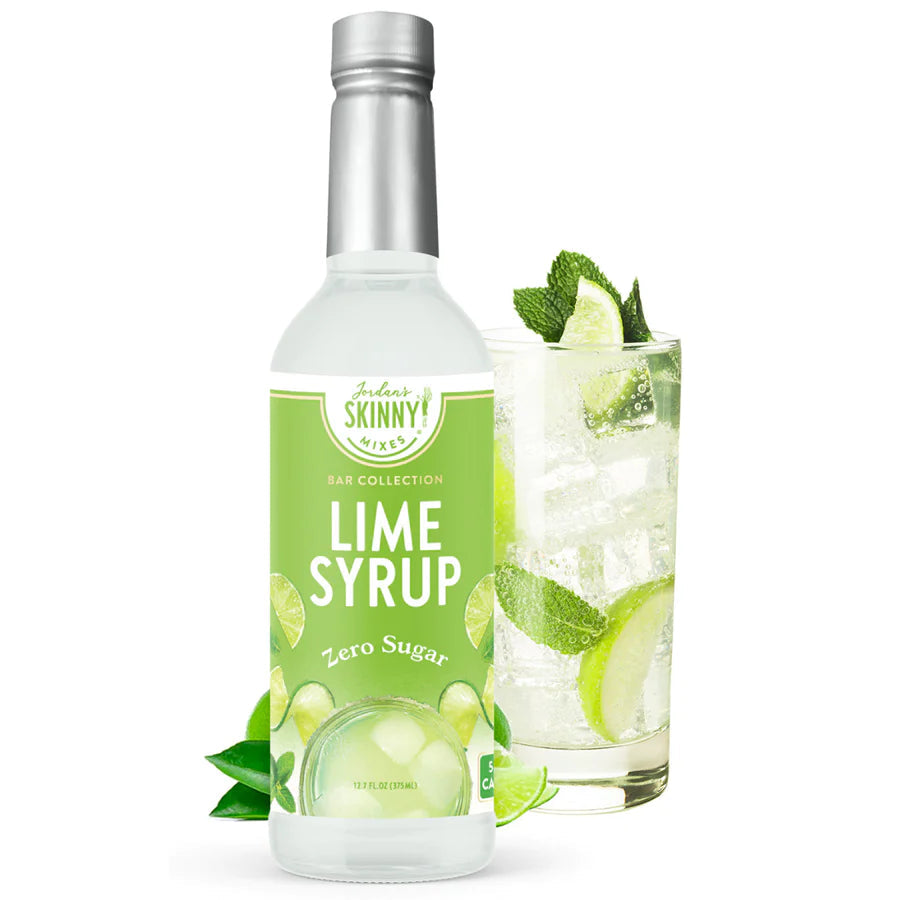 04024 Skinny Syrup-Lime Syrup 12.7 oz-Broken Boutique-Palestine-TX