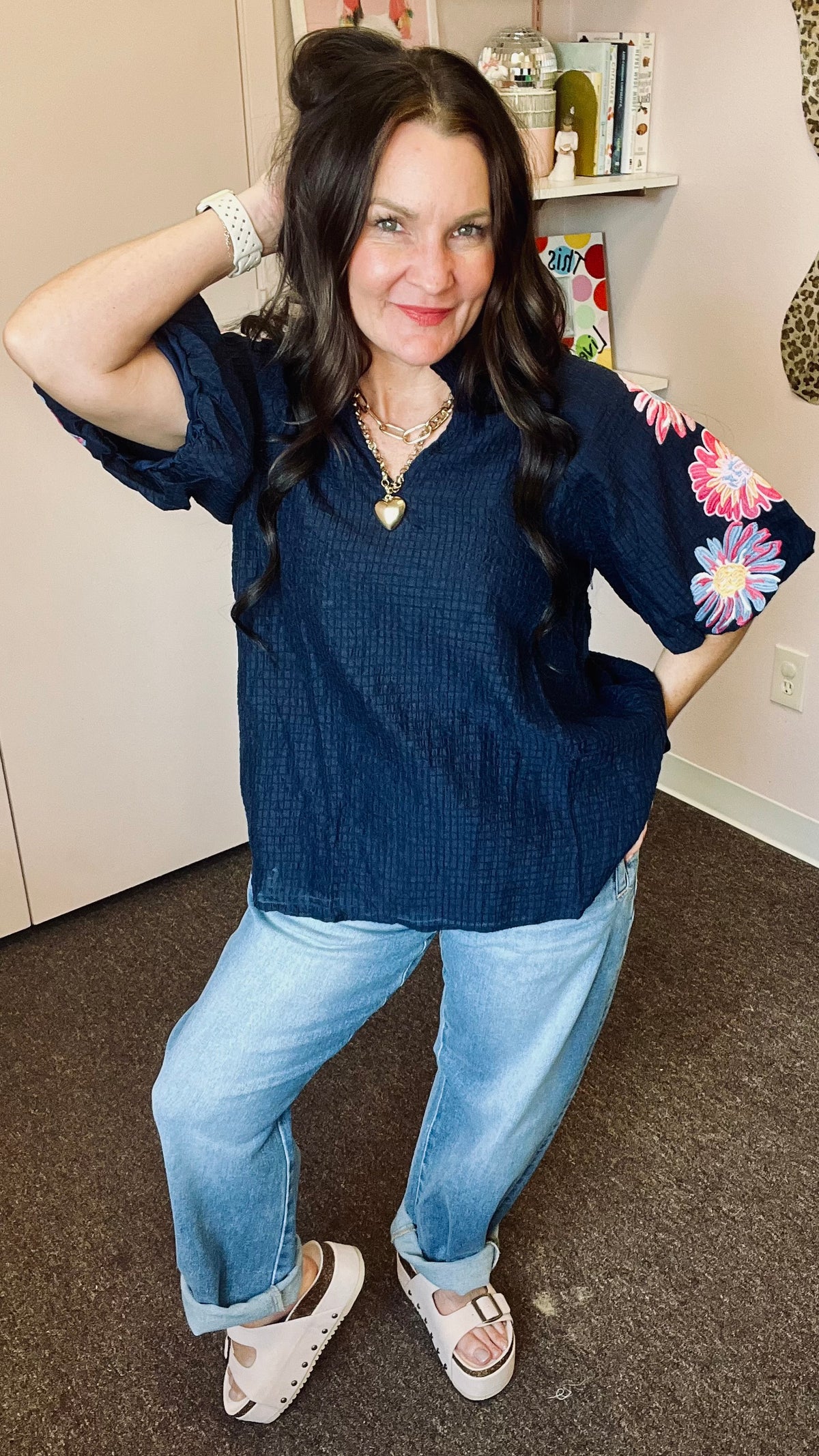 Garden Party Embroidered Top