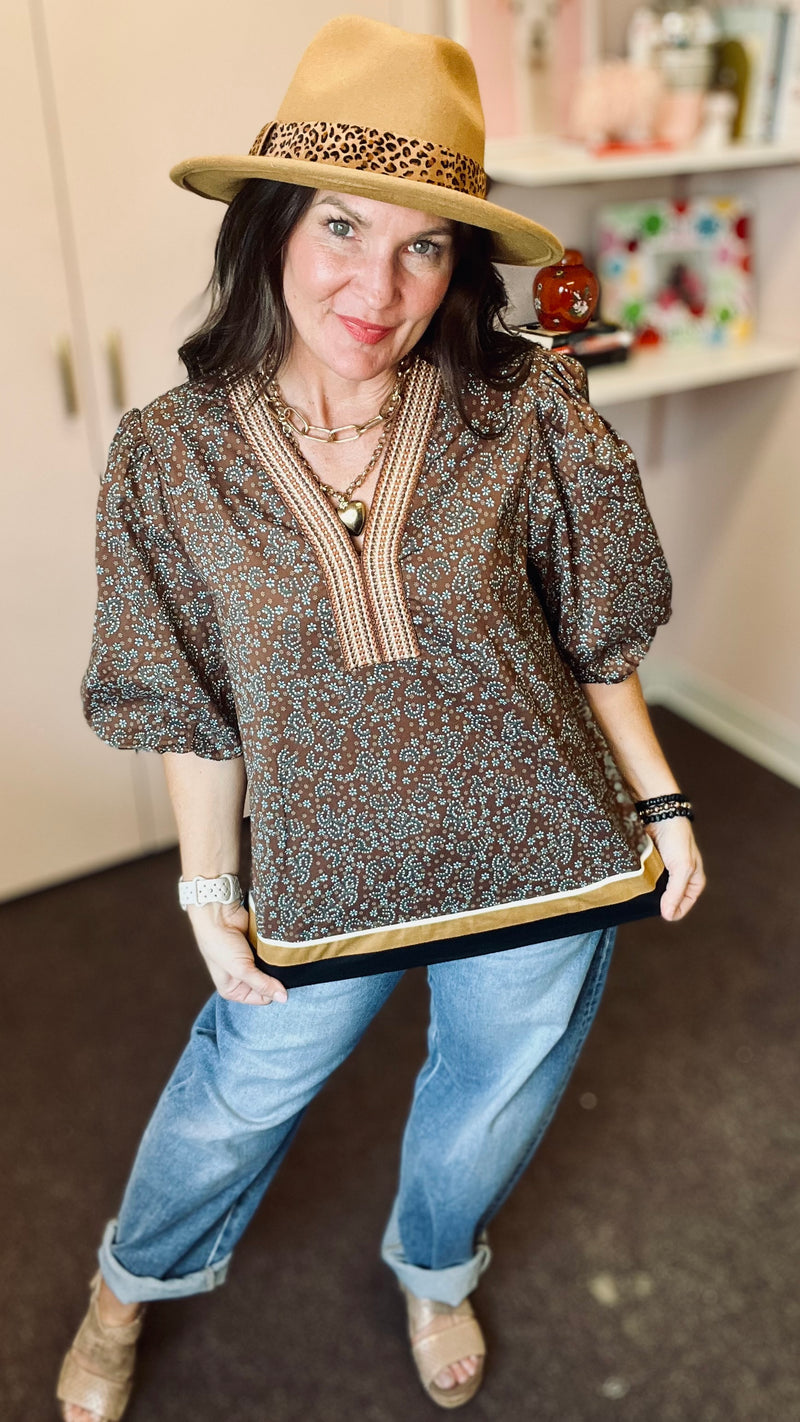 Chestnut Path Blouse