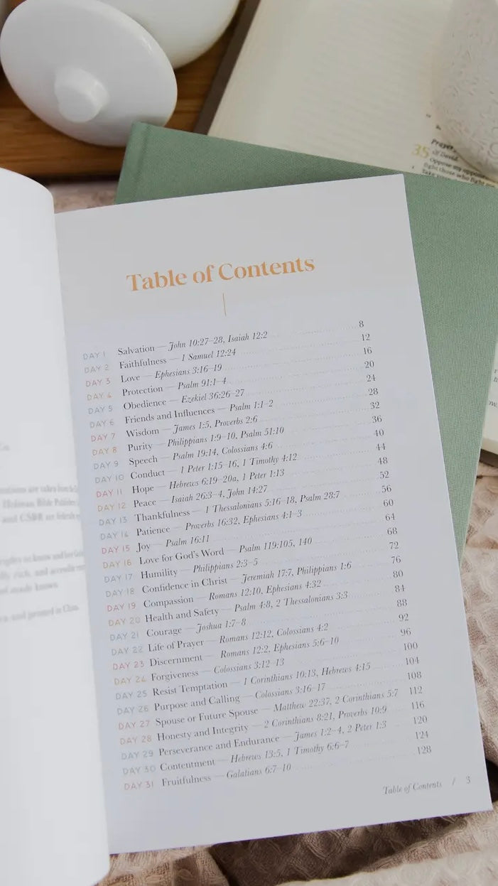 Thirty One Days of Prayer For My Children