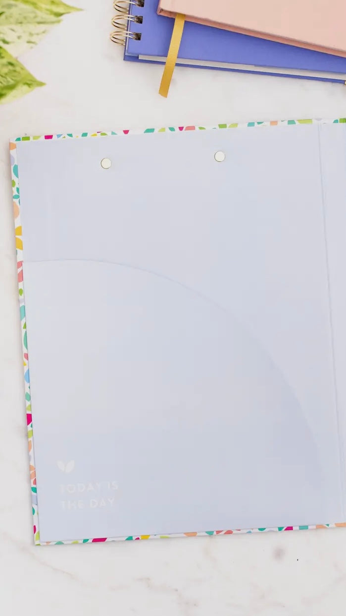Confetti Padfolio