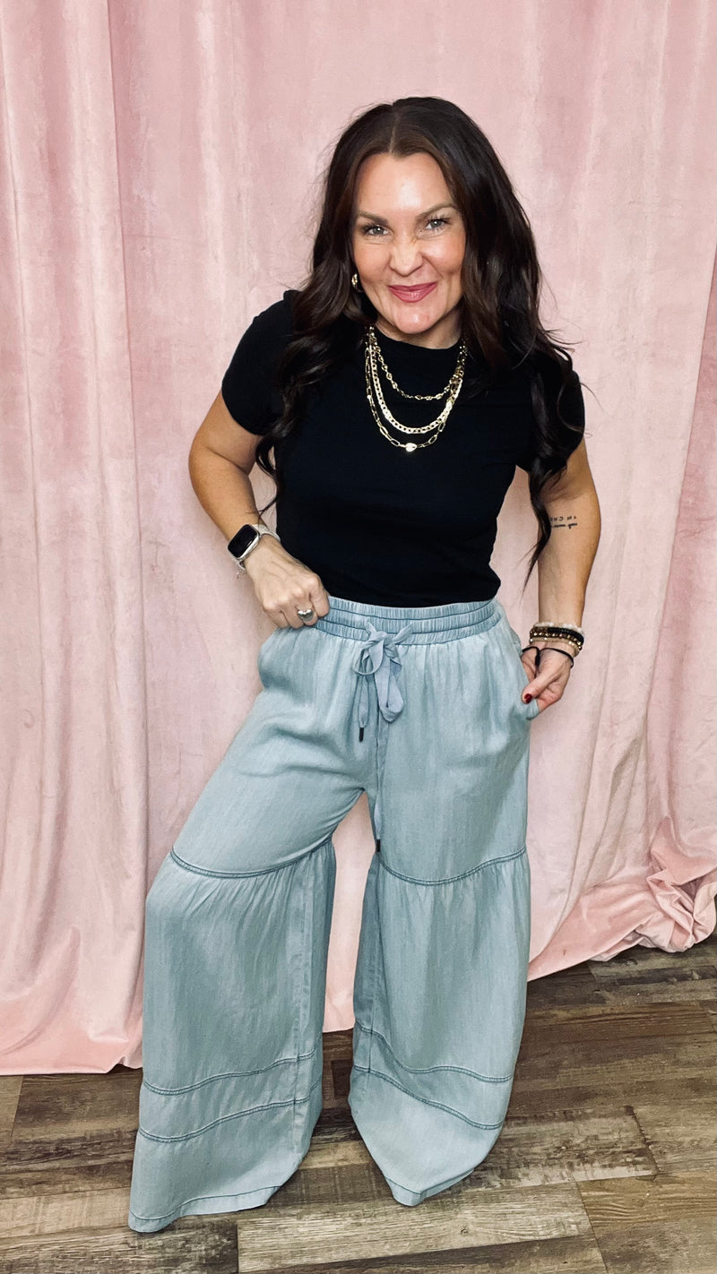 Harvest Sky Denim Pants