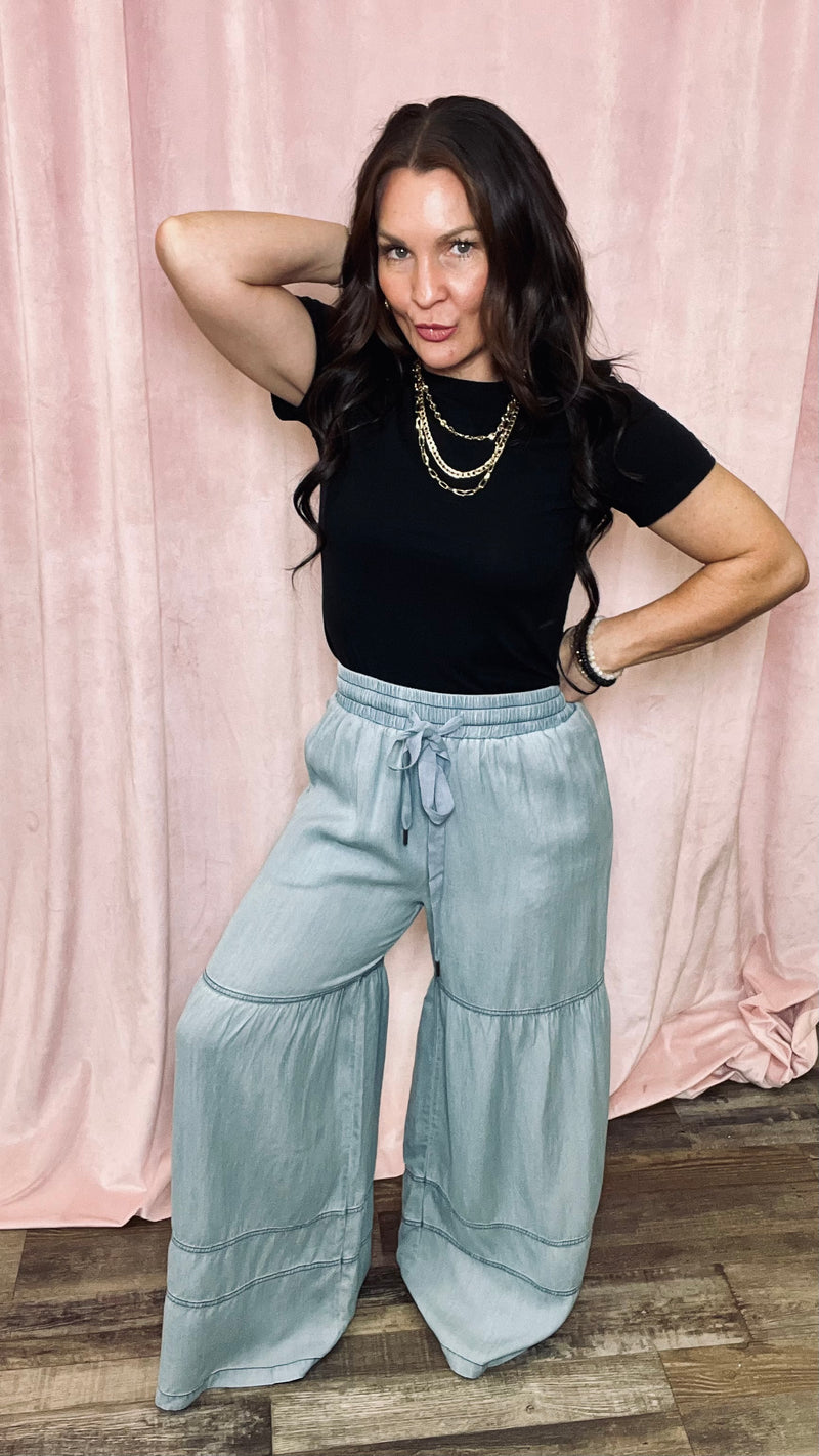 Harvest Sky Denim Pants