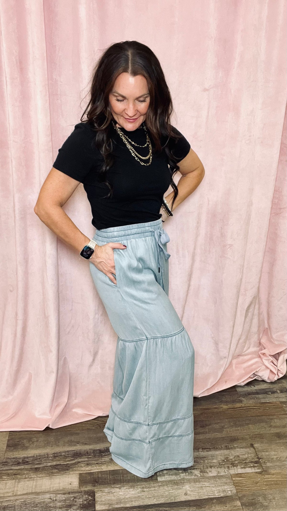 Harvest Sky Denim Pants