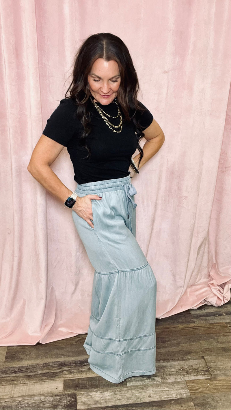 Harvest Sky Denim Pants