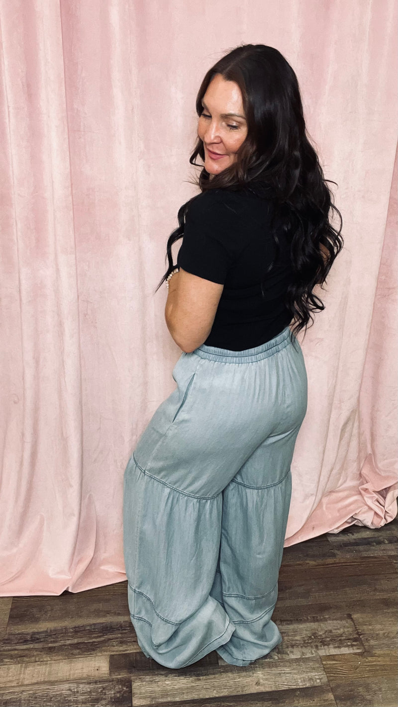 Harvest Sky Denim Pants