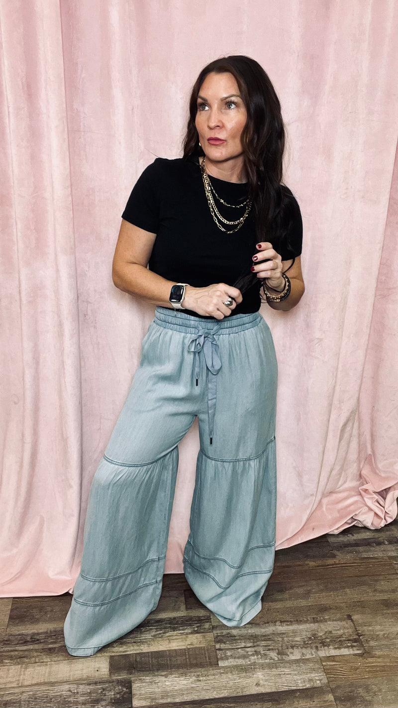 Harvest Sky Denim Pants