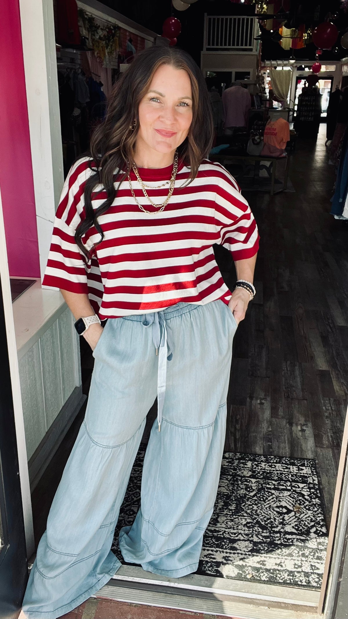 Harvest Sky Denim Pants