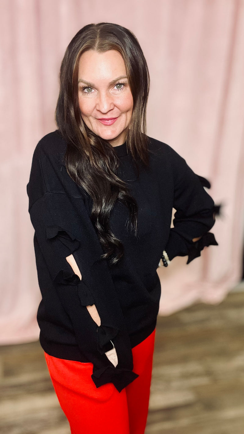 Tied With Grace Sweater