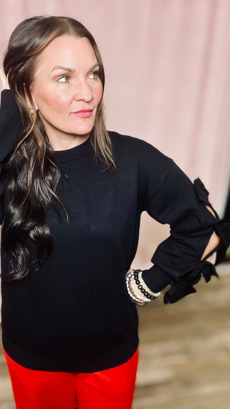 Tied With Grace Sweater