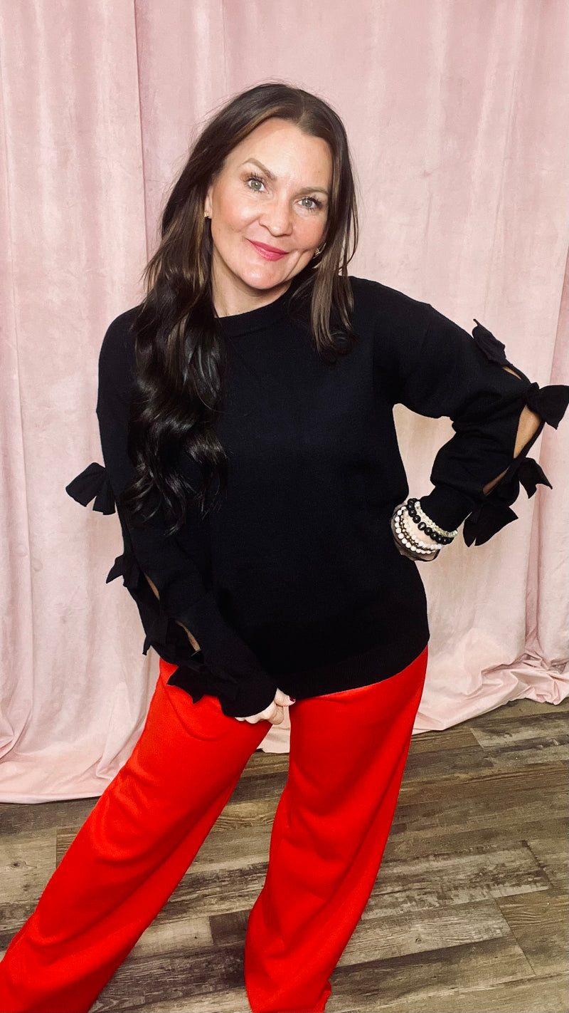 Tied With Grace Sweater