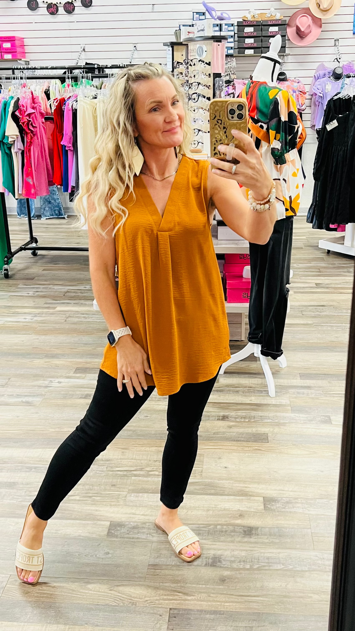 4514-8 Camel Tilly Top-Blouses-Broken Boutique-Palestine-TX